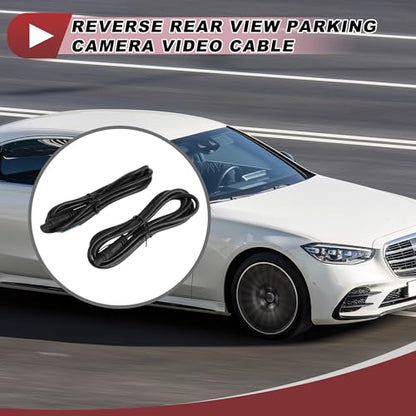 for Monitor and Backup Reverse Rear View Parking Camera Video Cable Extension Backup Camera 6Pin Female Video Cable 1.8m/5.91ft Black Plastic,Metal - size: 1.8m/5.91ft, style: 6Pin