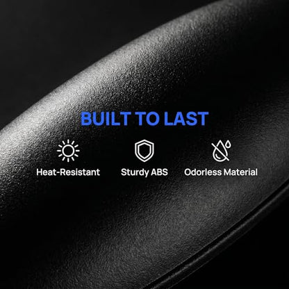 Car Rear View Camera Cover, Rear Camera Rain Cover, Anti-Rain Protective Cover for Car Backup Cameras, Universal Modification Accessories for Most Cars, SUVs, Trucks and Vans (Black)