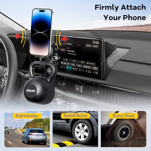 Car Phone Holder Compatible with Honda CRV 2023-2025 9 inch Screen Cell Phone Mount with Dash Organizer Dash Storage Box 360° Rotation - size: 2023-2025 Honda-CRV 9-inch