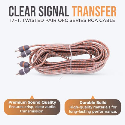 Elite Audio 8 Gauge Amplifier Wiring Kit, 1000W CCA Amp Install Kit – EA-PRMK8 - size: 8 Gauge (Single Amp)