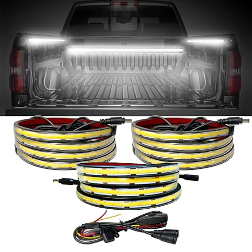 Truck Bed Light Kit, 60 Inch 3 Pack Switch Fuse Splitter, for Pickup Truck - size: COB-8MM-2376-DC5521(3PCS)