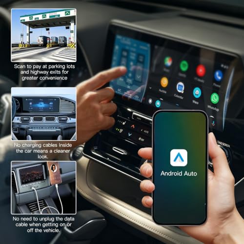 Wireless Adapter Compatible with CarPlay & Android Auto for Cars 2016-2026