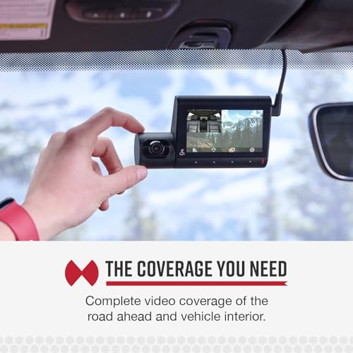 Cobra Smart Dual View Front and Cabin Dash Cam (SC 220C), 360 Alerts - style: Front and Cabin View