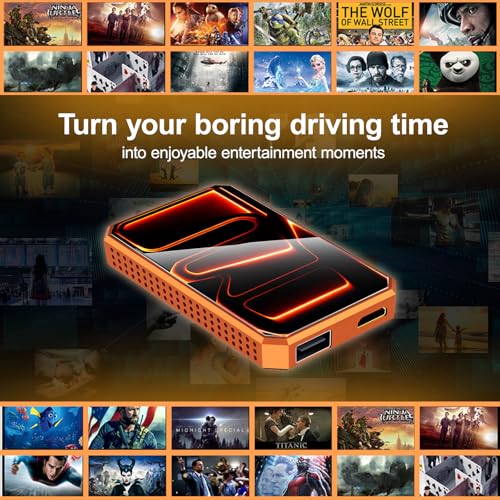 Wireless CarPlay Adapter Plug and Play for OEM Factory Cars, AI Magic Box Built-in Play Store Net-Flix YouTube TikTok & Screen Mirroring, HDMI USB-C Ports for Wireless CarPlay Converter