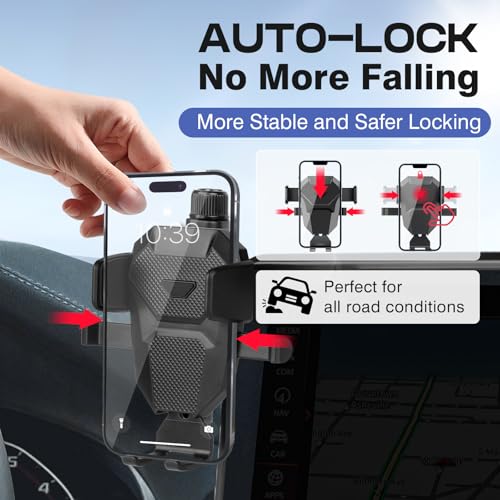 Sunsdrew Car Phone Holder for BMW X3 2022-2024/ BMW X4 2022-2025 - size: For X3/X4