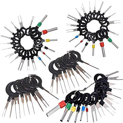 70 Pcs Terminal Removal Key Tool, Pin Extractor Puller Repair Remover for Most Connector Terminals