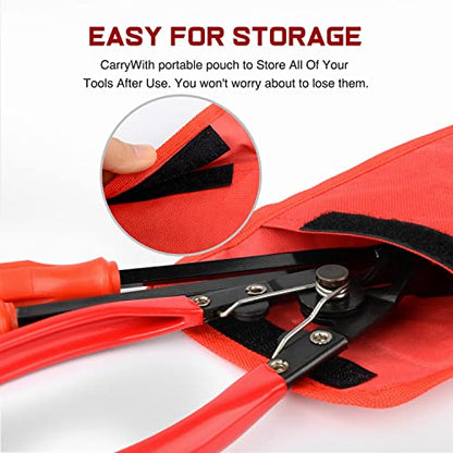 Nilight 3PCS Clip Pliers Set & Fastener Remover Auto Trim Removal Tool Kit - color: 3pcs Fastener Remover