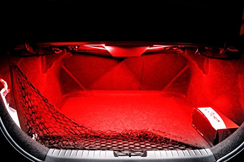 iJDMTOY LED Trunk Cargo Area Light For Honda and Acura - color: Red