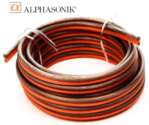 Alphasonik AAK4G Premium 4-Gauge Complete Car Amplifier Installation Kit Hyper-Flex Power, Ground, Speaker Wire RCA Cable - Exceeds AWG (American Wire Gauge) Standard Element Certified Amp Install Kit - size: 4-Gauge Amp Kit