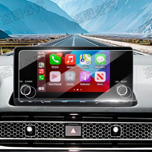 1PC Screen Protector Compatible with Honda Civic Sport LX EX 2022-2025 and CR-V 2023-2025 7-Inch Touchscreen, 11th Gen. Civic Accessories, 9H Anti-Glare Car Radio Tempered Glass Screen Cover - color: Honda Civic/CR-V 2023-2025 2026 CRV 7-Inch