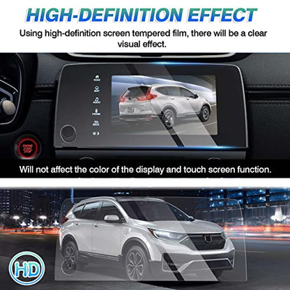 Autorder Screen Protector for 2017-2020 2021 2022 Honda CR-V CRV EX EX-L Touring Tempered Glass 9H Navigation Touchscreen Protective Film(7-Inch) - size: 2017-2022 CR-V