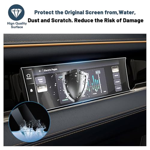 Ruiya 2026 Ram 1500 Screen Protector for Dodge Ram 10.25" Front Passenger Touchscreen 2PCS Anti-scratch Nano Films Compatible with 2025 2026 Dodge Ram 1500/2500/3500 - color: 2025+ Dodge Ram 10.25"
