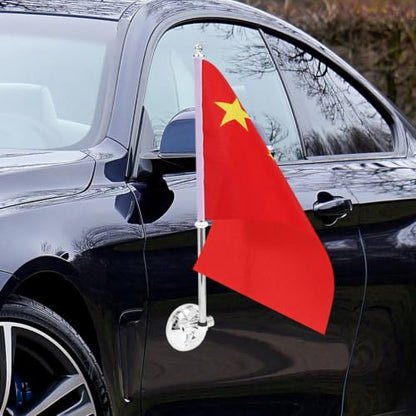 Suction Cup Flagpole Holder Car Flagpole Mount for Smooth Surfaces Vehicle Bracket for Car Roof Motorcycle off-Road Vehicle Outdoor