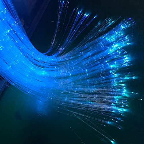 Ultra-Bright PMMA Plastic End Glow Optical Fiber Light for Fiber Optic Star Ceiling Light lamp Starlight Headliner kit for car Home(0.019in diameter/19685ft Per roll) - size: 0.019in diameter/19685ft Per plate