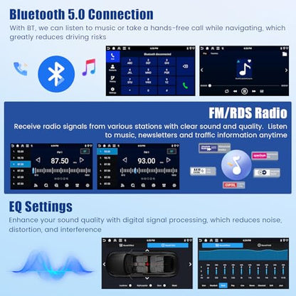 Android Car Radio for Mitsubishi Lancer 2008-2017 CarPlay Android Auto - style: 4-Core 4+64G