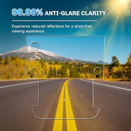 SXCY for 2024 2025 Subaru Outback/Legacy Anti-Glare Matte Screen Protector 11.6 Inch for 2020-2025 Outback Accessories Navigation Screen Protector 9H Tempered Glass