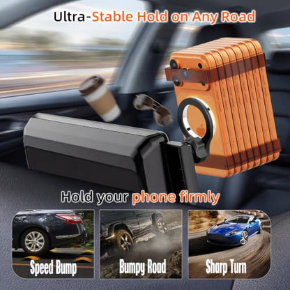 Magnetic Phone Holder for Toyota Camry 2021-2024 7-Inch Screen, for MagSafe - size: 7" Screen