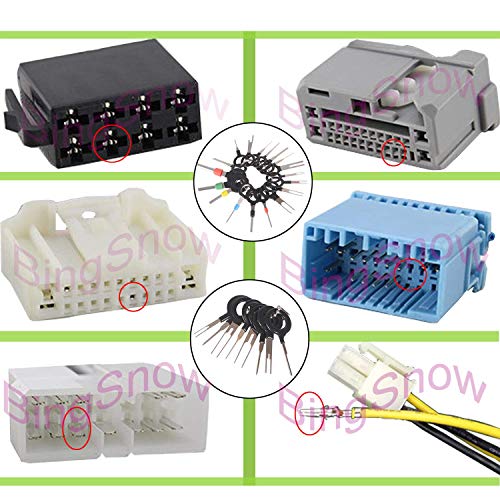 70 Pcs Terminal Removal Key Tool, Pin Extractor Puller Repair Remover for Most Connector Terminals