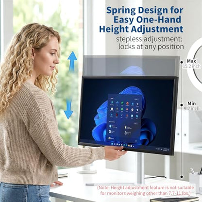 Aluminum VESA Monitor Stand for Monitor Weight 7.7-11 lb, 24-27″ - size: Only for 7.7-11LB Monitor