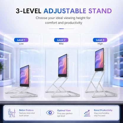 TriCreate Pro FHD 18.5" Premium Triple Portable Monitor Extender - size: T18