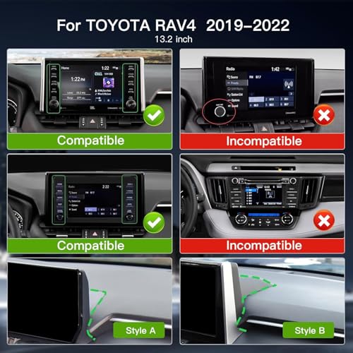 13.2" Android 13 Car Stereo for Toyota RAV4 2019-2022 Radio Upgrade