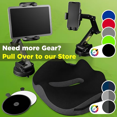 2 pcs Heavy Duty Dashboard Pad Mounting Disk for Semi Trucks 4.5" (114.3 mm) Adhesive Disc for Suction Cup Phone & Tablet Mounts, GPS & Dash Cam Trucker Mounts Adhesive, Extra Strong w/Side Grip - size: Pack of 2
