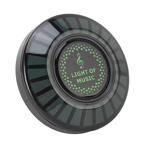 Voice Activated Rhythm Light, Sound Activated LED Lights, RGB Colorful Magnetic Pickup Music Sync Lights, Rechargeable ambient Lights for Car, Party, Desktop, DJ, Gaming Room