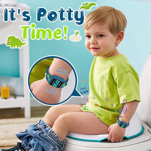 BEN NEVIS Potty Training Watch, Digital Toddler Watch with Countdown/Music/Alarm Clocks/Vibration Reminder and Waterproof, Remind Toddler to Go to The Toilet - color: 05-PurplishBlue-KL2