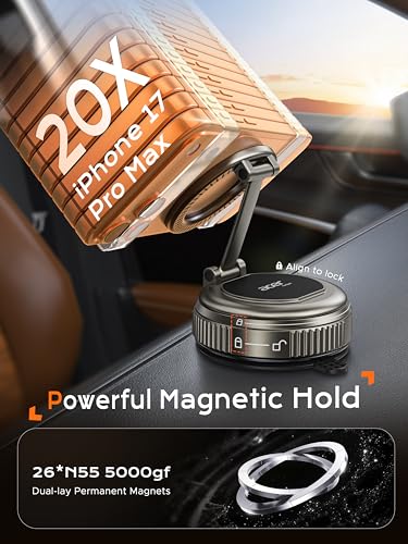 Acer Gadget Car Phone Mount, Vacuum Magnetic Phone Holders for Your Car