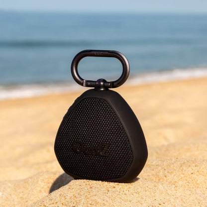OontZ Angle Clip Portable Bluetooth Speaker, 5W, 12-Hour Playtime, IPX7 - color: Black-Clip