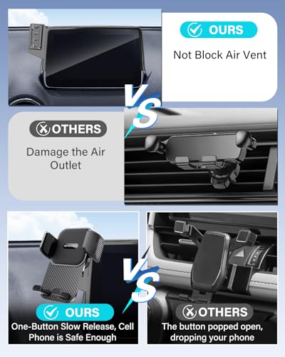 SKYLOTEC Car Phone Mount for GMC Terrain 2025 2026 Cell Phone Holder - color: Universal Holder, size: 2025-2026 GMC Terrain | 15-inch