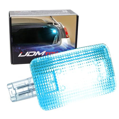 iJDMTOY Super Bright 2W High Power Aqua Ice Blue Full LED Trunk Cargo Area Light Assembly Compatible With Lexus, Compatible With Toyota, Powered by 20-SMD LED Diodes - style: Aqua