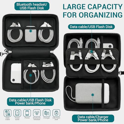 Electronics Organizer Travel Case, Cable Organizer,Tech Pouch