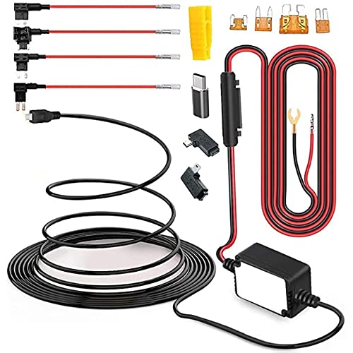Hardwire Kit for Dash Cam Car Dash Mounting Kits 15ft (10 Set Micro) - size: 10 set Micro
