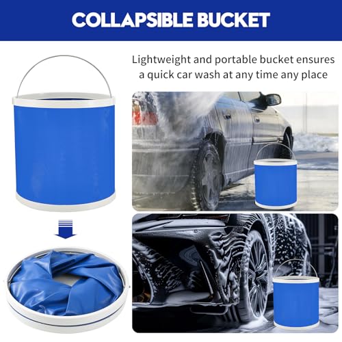 Qydipclin 41Pcs Car Detailing Kit, Car Detailing Brush Set, Car Wash Cleaning Kit, Car Detailing Brushes, Professional Car Care Kit for Interior Exterior Wheels, Blue - size: 41pcs