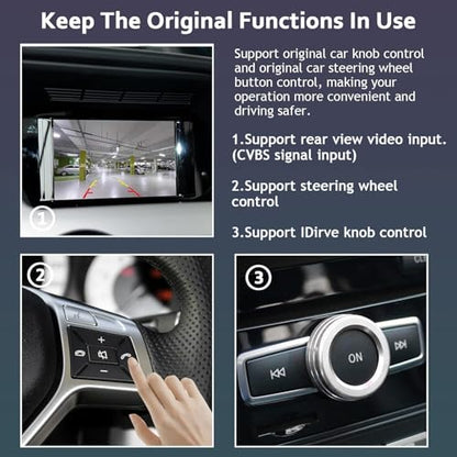 Wireless Carplay for Apple Carplay&Android Auto Mercedes Benz NTG4.5