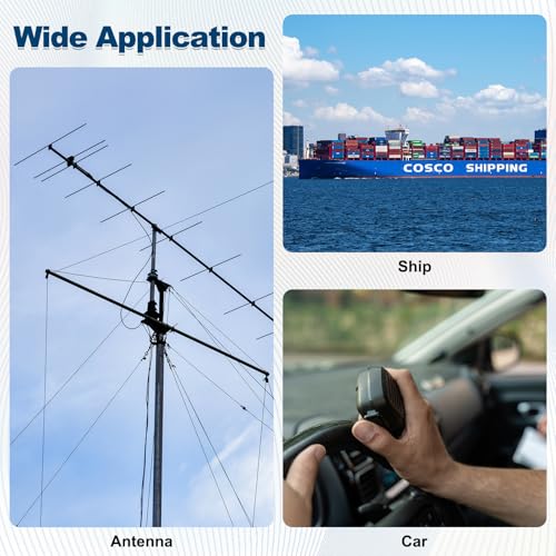 MECCANIXITY Black RG58 CB Coax Cable 3ft, 50 Ohm Low Loss UHF Male to UHF Male Right Angle Extension Jumper Cable for HAM Radio, Antenna Analyzer, HF Radio, and Communication Devices - size: 3ft