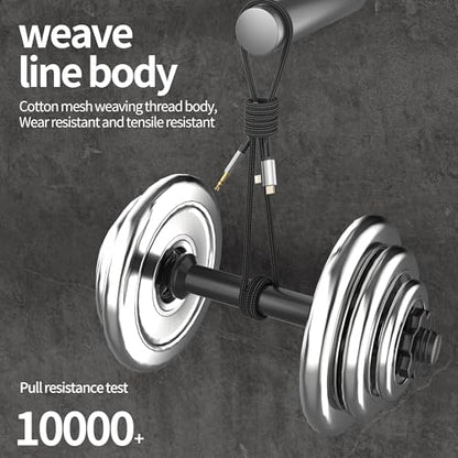 Aux to USB C Lightning Male for iPhone 17 16 15 14 13 Pro Max (1M) 3.5mm Audio Female Cord Headphone Jack Adapter Cable Car Plug Splitter Compatible with Samsung S25 for Ipad 10 Port Dongle