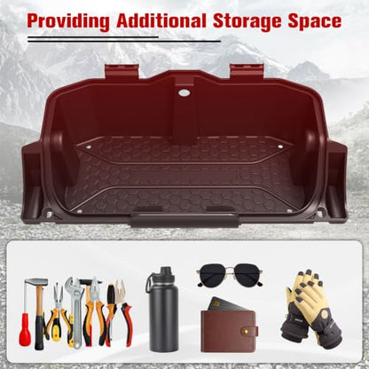 Dash Storage Box for Can-Am Defender, Passenger Dashboard Removable Storage Bin with Handy Tool Box for Can-Am Defender HD8/HD10 2016-2025, Replace OEM #715004344