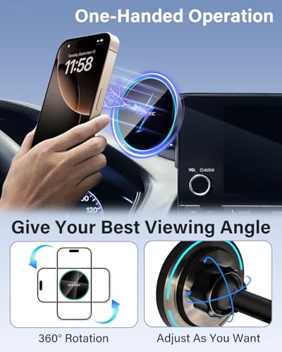 SKYLOTEC Magnetic Charger Phone Holder for BMW 7 Series i7 2023-2025 - color: Magnetic Wireless Charger, size: 7 Series i7 2023-2025