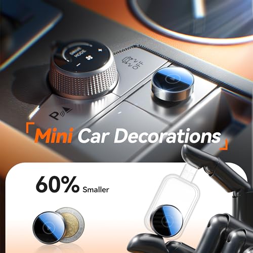 for Apple Carplay Wireless Adapter, 60% Smaller, 3X Fast Stable Connection, Bluetooth 5.3 & WiFi 6, Mini Carplay Dongle Support Map Music for iPhone 5~16, Fit for 927+ Cars, USB A/C, Gray