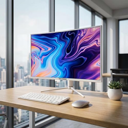 Deco Gear 39 Curved Ultrawide Gaming Monitor, 2560 x 1440, HDR400, 165 Hz, 99% sRGB, HDMI 2.0, DP 1.4 Limited White Edition - Exclusive - size: 39 Inch