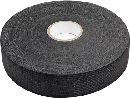 Electriduct Wire Harness Tape 3/4 Inch 100 Feet High Temperature Fleece Wire Loom Tape Self-Adhesive Heat Resistant Cloth Wrap for Automotive Engine Electrical Wiring - style: 100FT