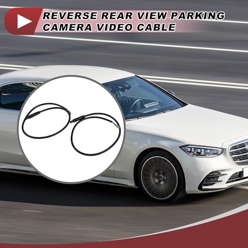 for Monitor and Backup Reverse Rear View Parking Camera Video Cable Extension Backup Camera 8Pin Female Video Cable 0.5m/1.64ft Black Plastic,Metal - size: 0.5m/1.64ft, style: 8Pin