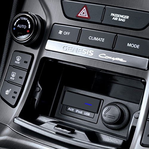 Bluetooth Receiver for Car Aux, Wireless Music Streaming Adapter, Compatible with Kia K3/K5/Hyundai with AUX Port,Fits iPhone/iPad/Samsung, Plug and Play