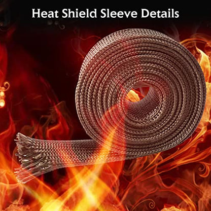 Automotive Wire Hose Heat Shield Sleeve Roll 1-3/16'' - 20ft - size: 1-3/16'' - 20ft