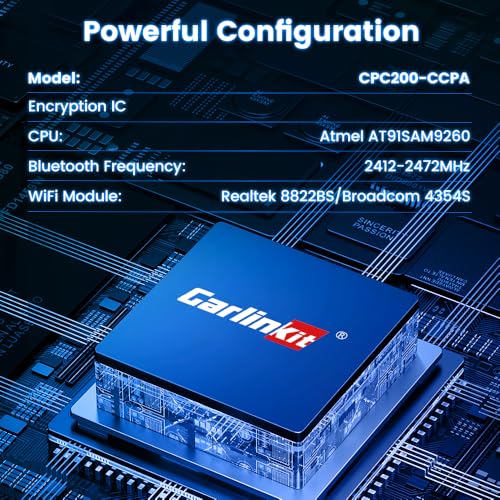 Carlinkit CCPA Wireless CarPlay Adapter for Android Head Unit Only