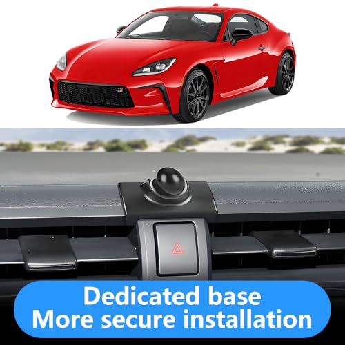Car Phone Holder for Toyota GR86 2022-2026 and Subaru BRZ 2022-2026 Auto Interior Accessories Best Cell Phones Mount Cellphone Mobile Cradle Charging Navigation Screen Bracket Stand Accessory