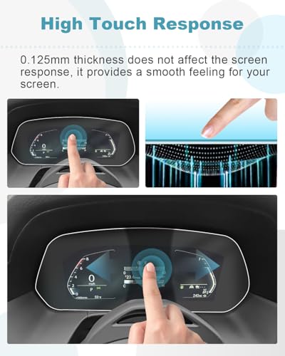 CDEFG 2Pcs for 2026 Mazda CX-5 CX5 Screen Protector, for 2026 Mazda CX-5 CX5 CX 5 (S/Select/Preferred/Premium/Premium Plus) Accessories 10.25" Instrument Dash Screen Cover
