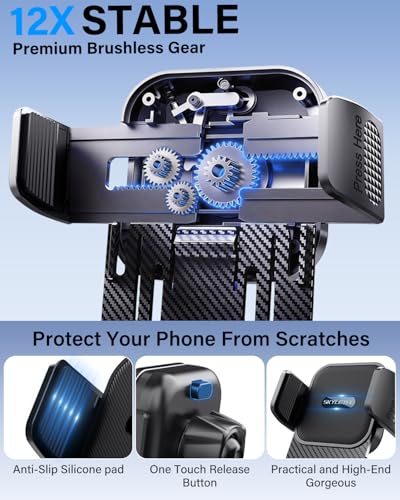 SKYLOTEC Car Phone Holder for Honda CR-V HR-V 2023-2026/Pilot 2023-2025 - color: Universal Holder, size: CRV/HRV/Pilot 2023-2026 (7/9 inch screen)